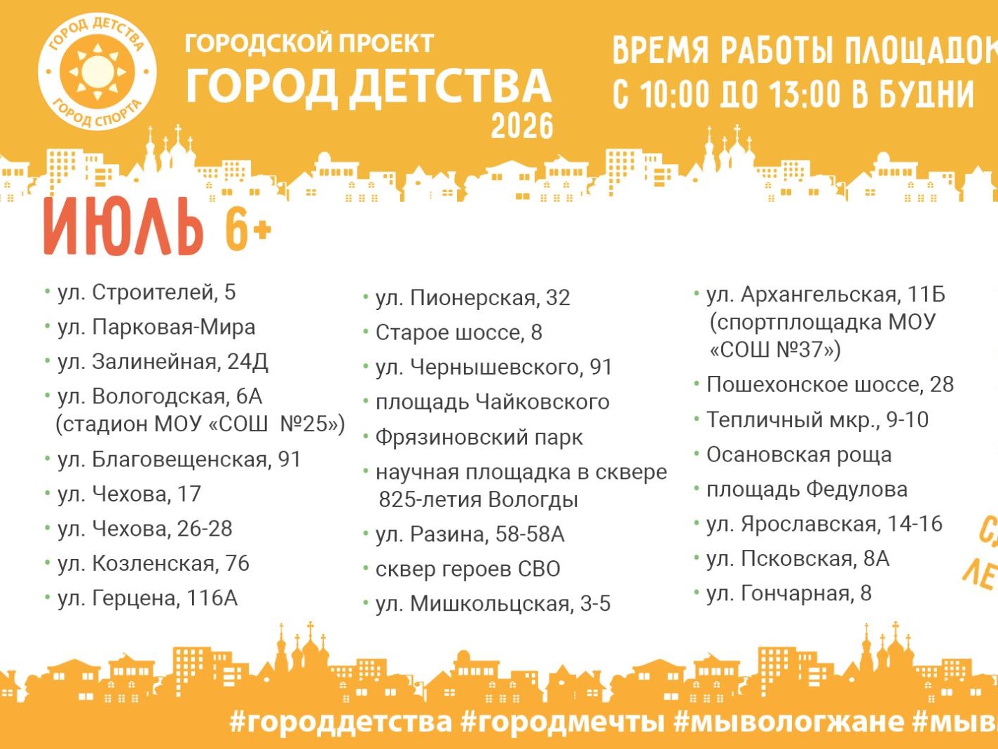 Город детства.