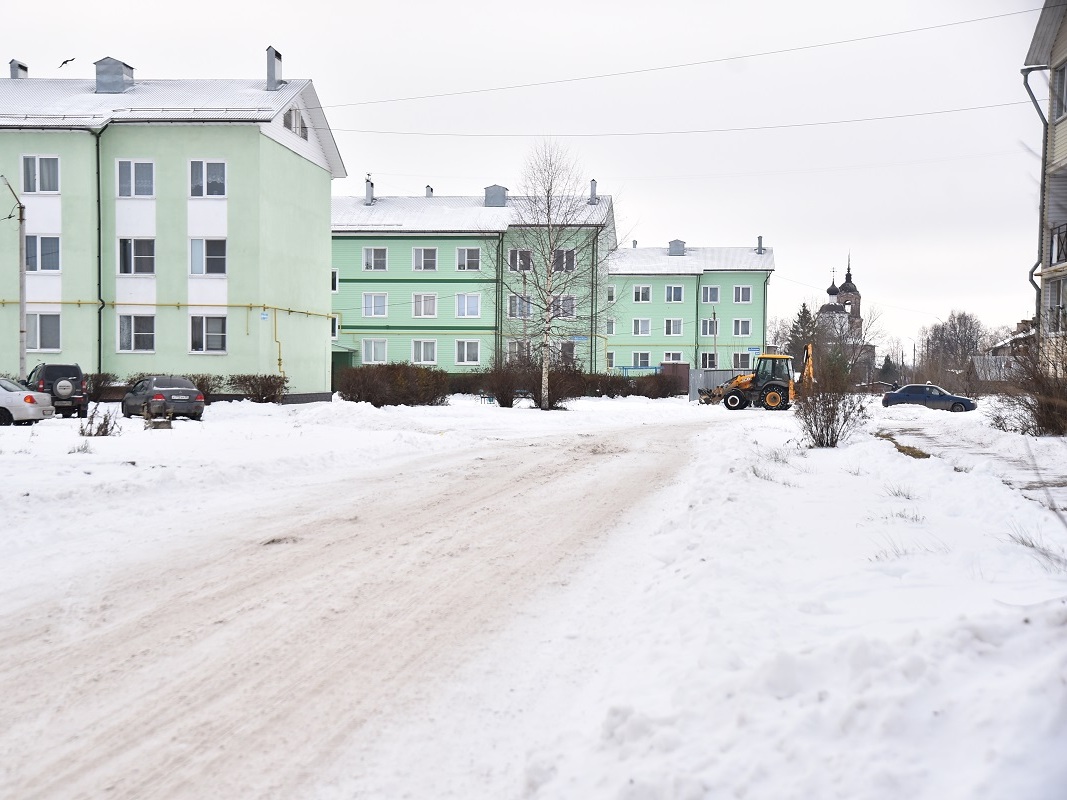 Более 3 тысяч кубометров снега вывезли с улиц Вологды.