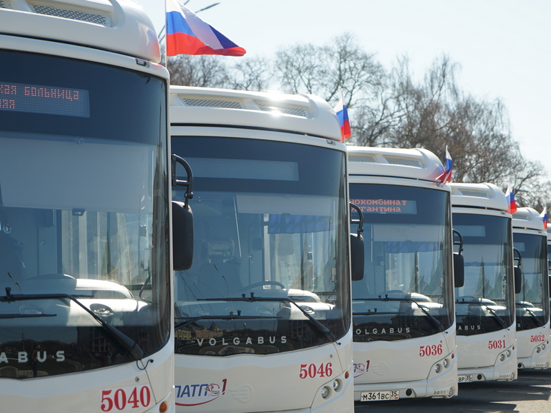 19 новых экологичных автобусов вышли на городские маршруты в Вологде.