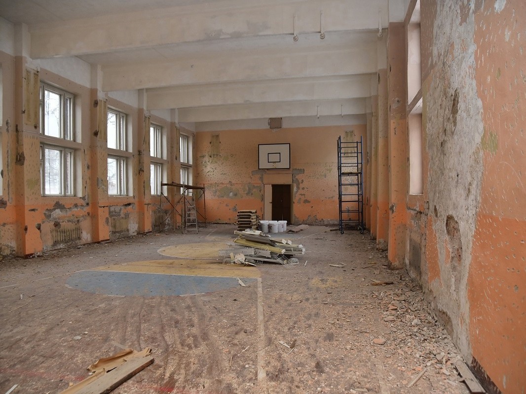 Капитальный ремонт школы №8 начался в Вологде.
