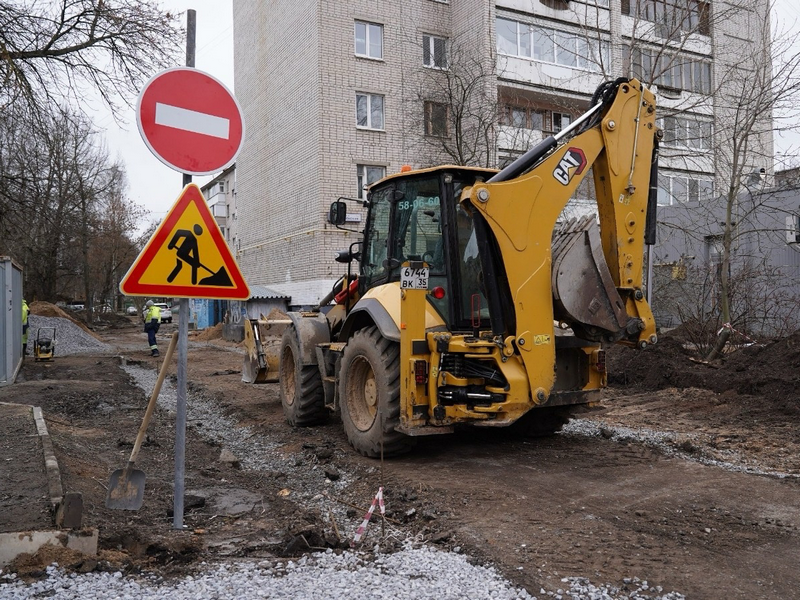 В Вологде идет ремонт 12 дворов по программе «Формирование комфортной городской среды».