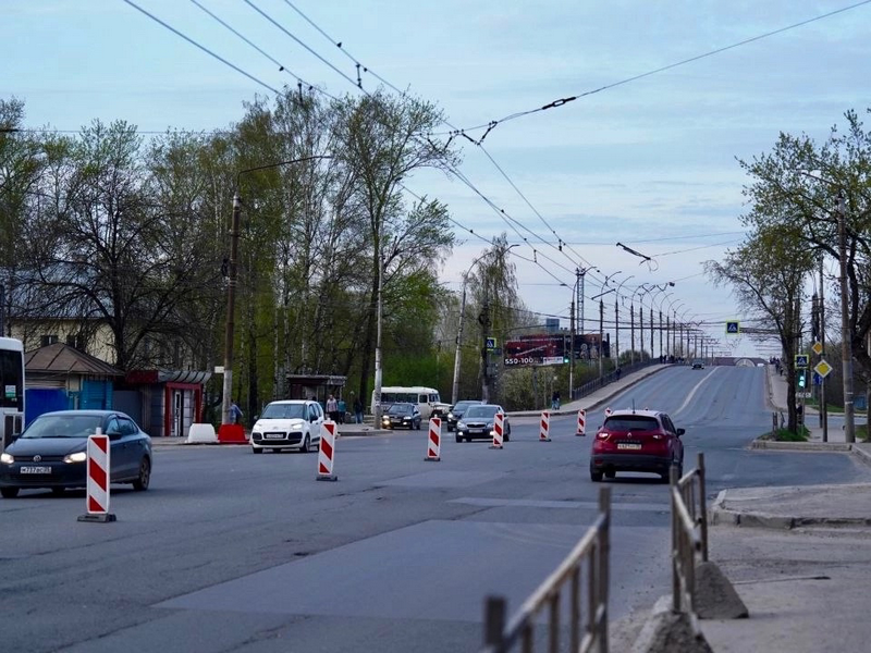 В Вологде начался ремонт на Пошехонском шоссе в рамках нацпроекта «Безопасные качественные дороги».