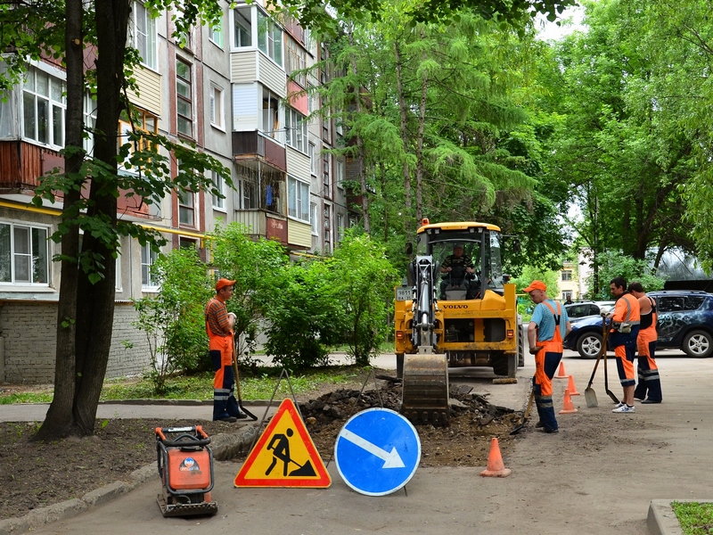 В апреле в Вологде начнется ремонт дворовых территорий по программе «Формирование комфортной городской среды».