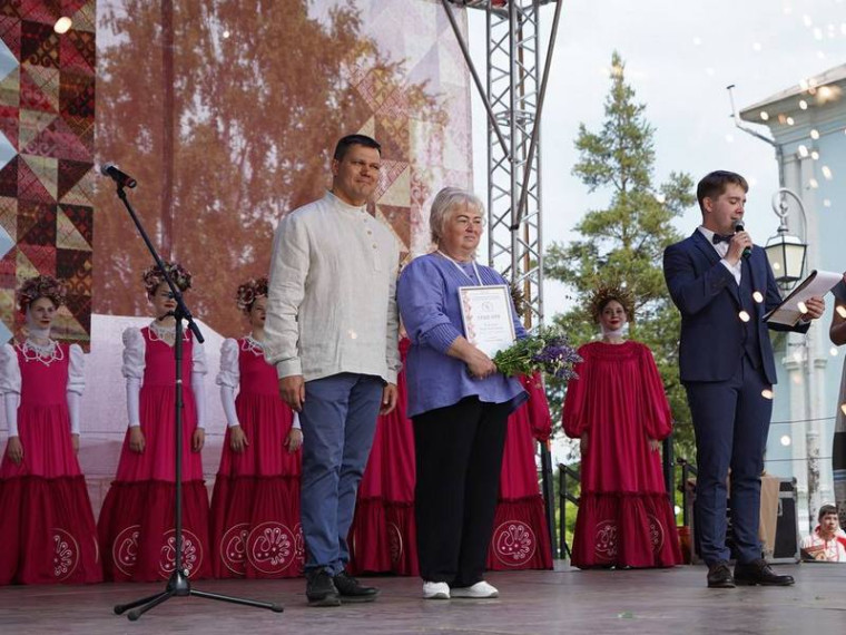 Гран-при IX Международного фестиваля «Город ремесел» удостоена мастер из Великого Устюга.